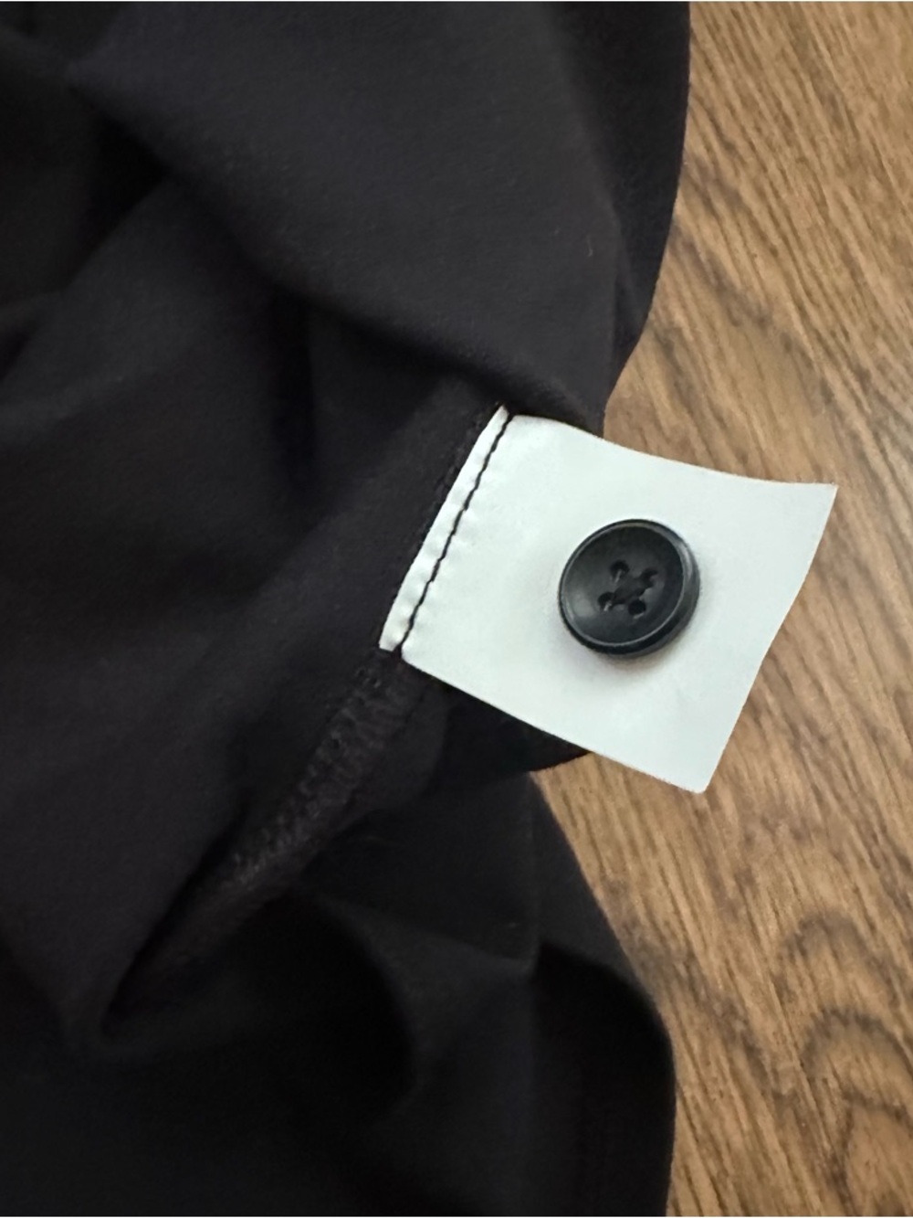 ALO Yoga Black Sleeveless Polo Mini Dress size small NWT Collar casual - Picture 5 of 7
